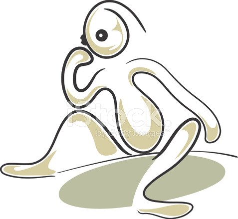 477x439 String Man Series The Stock Vector