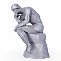 200x200 The Thinker Models For Download Turbosquid