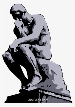 300x427 The Thinker Png, Transparent The Thinker Png Image Free Download