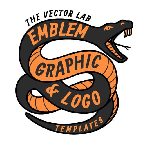 500x500 Emblem Graphic Logo Templates
