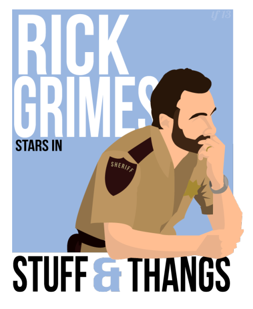My Art Twd The Walking Dead Vector Rick Grimes Cakewatching 500x611 My Art Twd The Walking Dead Vector Rick Grimes Cakewatching