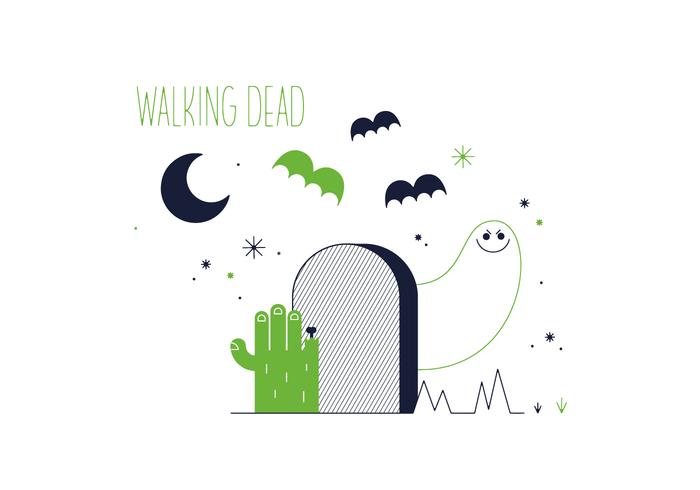Walking Dead Vector 700x490 Walking Dead Vector