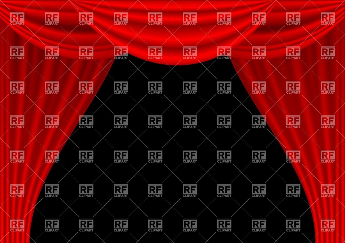 1200x846 Theater Stage Curtains Vector Image Of Backgrounds, Textures