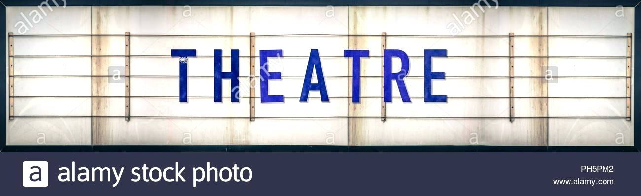 Theater Marquee Sign Vector 1300x398 Theater Marquee Sign Vector