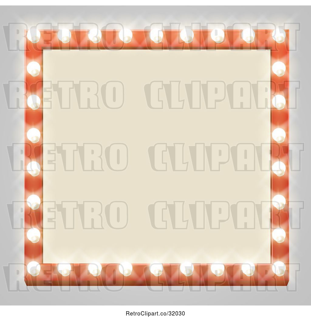 Vector Clip Art Of Square Marquee Theater Sign With Light Bulbs 1024x1044 Vector Clip Art Of Square Marquee Theater Sign With Light Bulbs