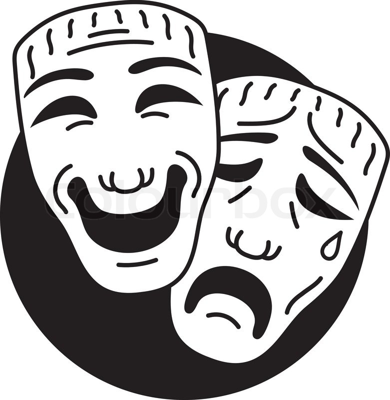Theater Mask Vector