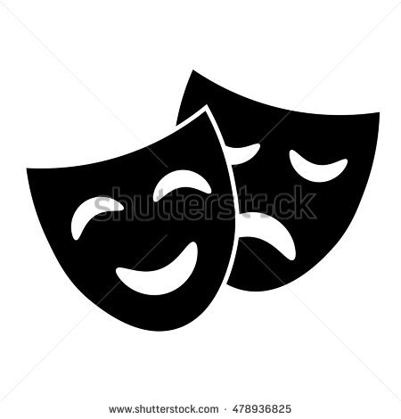 450x470 Theater Mask Icon