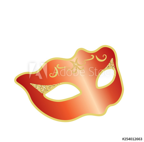 500x493 Theater Mask Vector Illustration