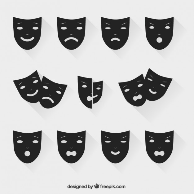 626x626 Theatre Mask Vectors, Photos And Free Download