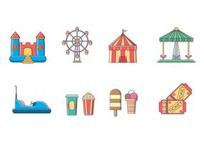 286x200 Theme Park Free Vector Art