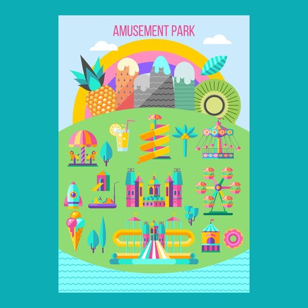 450x450 Amusement Park, Theme Park, Water Park A Large Set Of Carousel