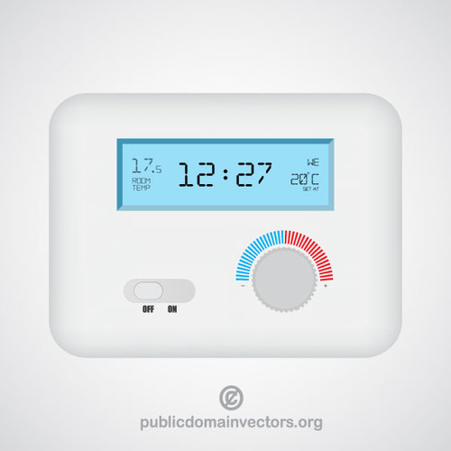 500x500 Thermostat Vector Graphics