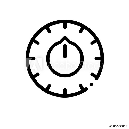 500x500 Thermostat Vector Icon