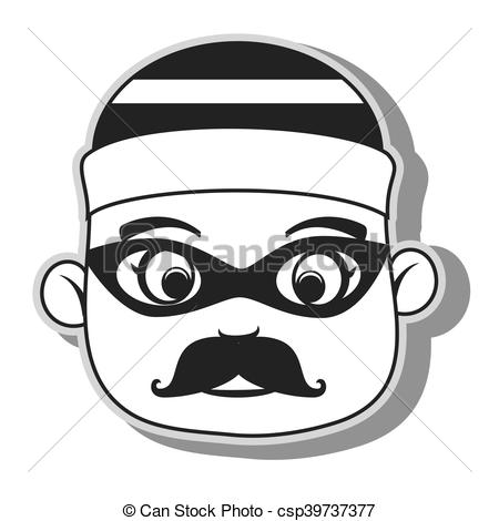 450x470 Thief Mask Clipart