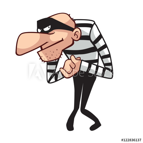 500x500 Thief, Vector Art And Illustration