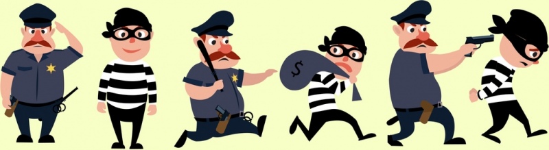 800x219 Free Thief Vector Free Vector Download