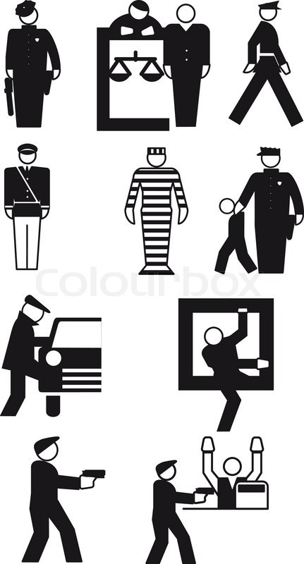 431x800 Vector Illustrations Of Policeman And Stock Vector Colourbox