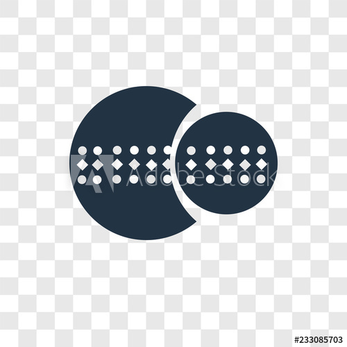 500x500 Thimble Vector Icon Isolated On Transparent Background, Thimble