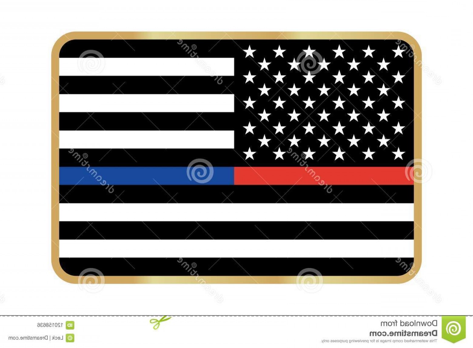 1560x1148 Police Blue Line Vector Iniikim