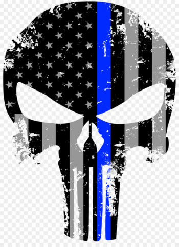 350x483 Punisher Decal Logo Bumper Sticker