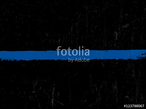 500x375 The Thin Blue Line Police Symbol Stock Image And Royalty Free