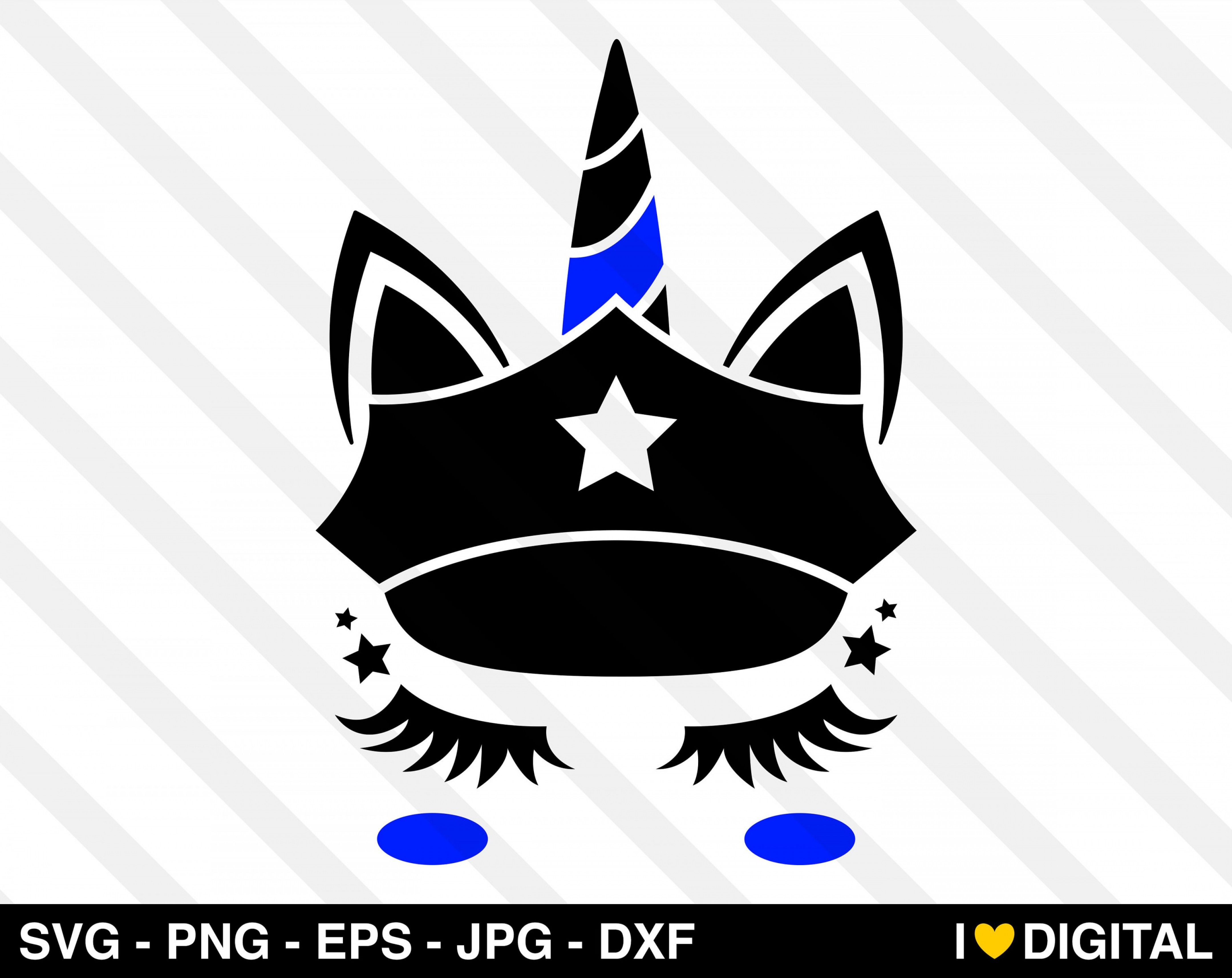 4320x3429 Unicorn Vector Thin Blue Line Hoodamathrun