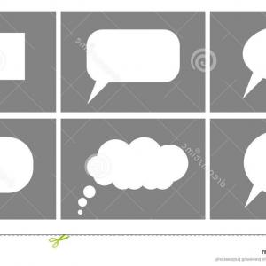 300x300 Blurred Silhouette Square Dialog Box Icon Vector Hoodamath