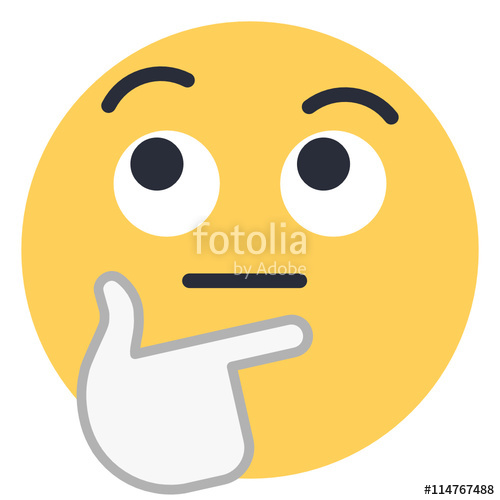 500x500 Thinking Face