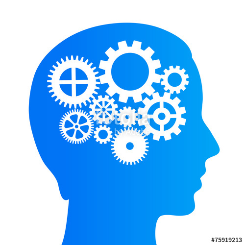 500x500 Thinking Bran Stock Image And Royalty Free Vector