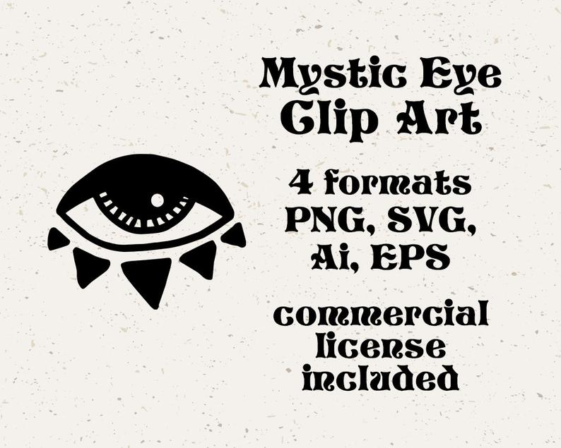 794x635 Third Eye Clip Art Mystic Eye Vector Bohemian Evil Eye Etsy