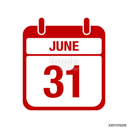 June Calendar Red Icon Thirty One Stock Image And Royalty 500x500 June Calendar Red Icon Thirty One Stock Image And Royalty