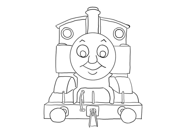 700x500 Thomas Tank Engine Coloring Pages Printables