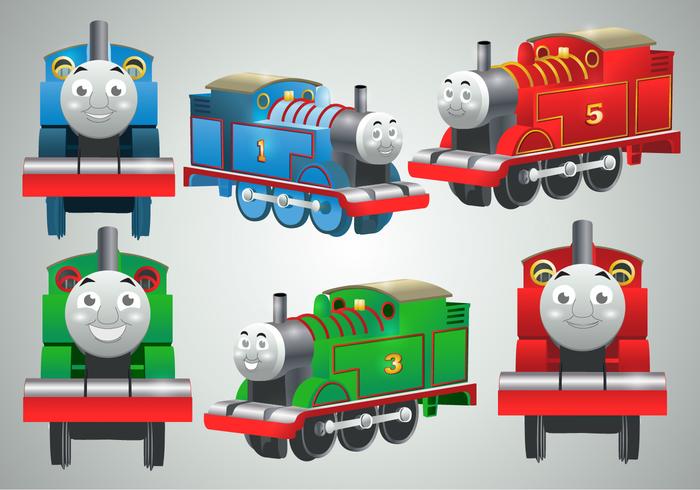 700x490 Thomas The Train Vectors