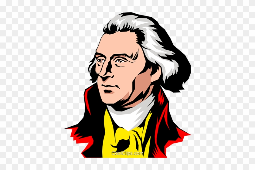 840x560 Thomas Jefferson Royalty Free Vector Clip Art Illustration