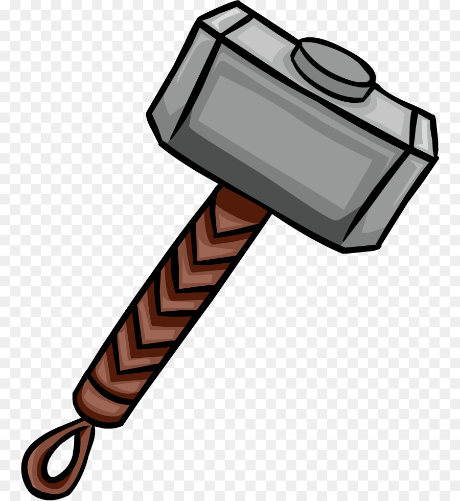 900x980 Thor Hammer Clipart Png
