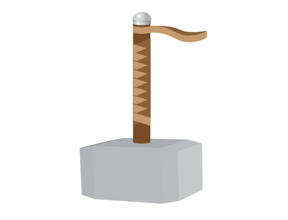 590x450 How To Create Thor's Hammer In Adobe Illustrator