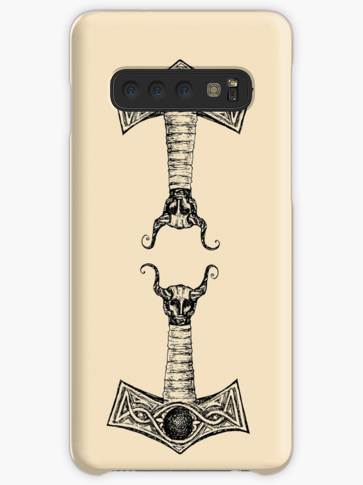 750x1000 Thor's Hammer Vector Sketch Case Skin For Samsung
