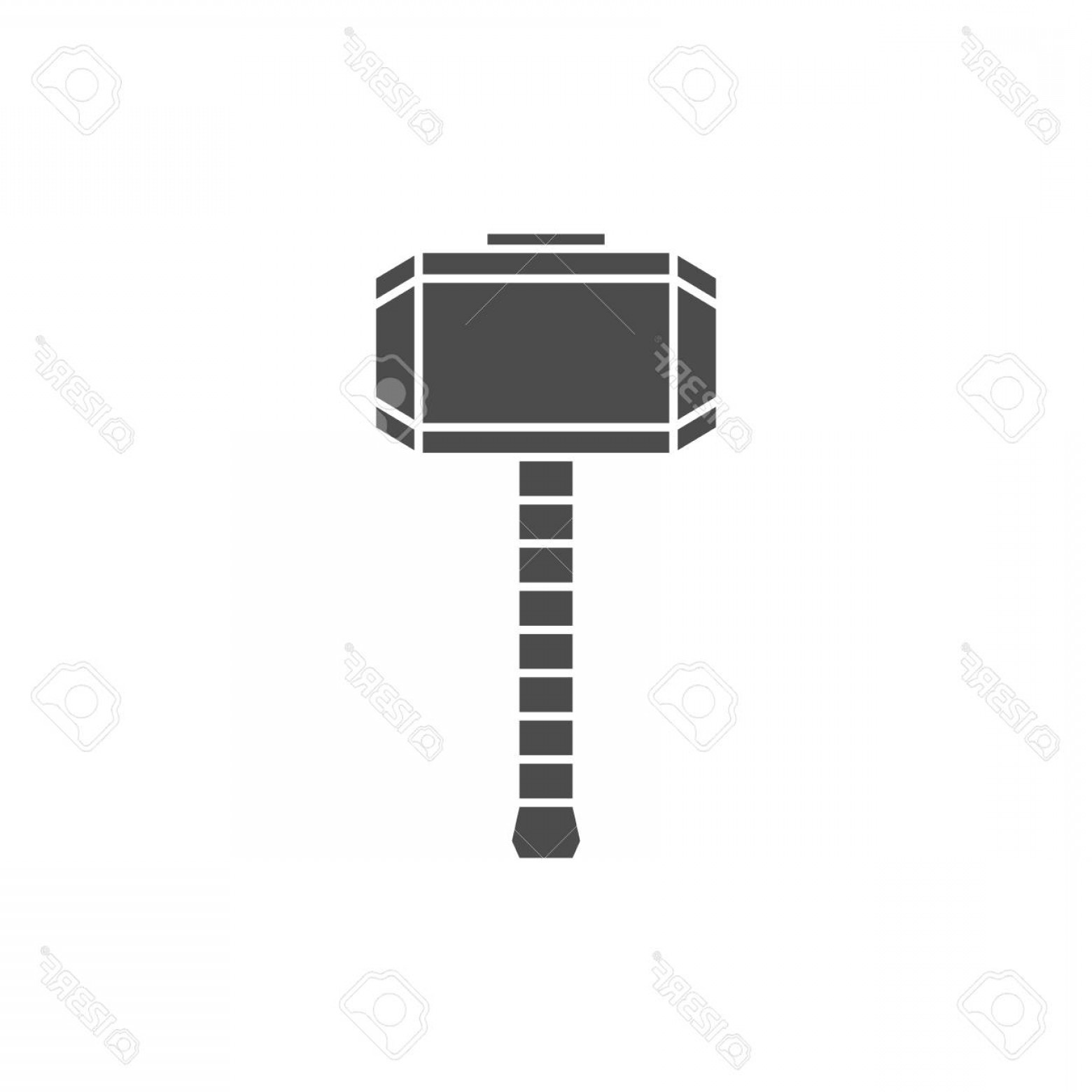 Thor Silhouette Vector at Vectorified.com | Collection of Thor ...