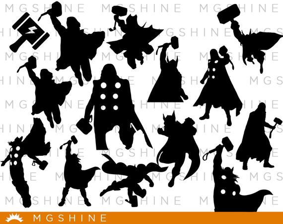 570x450 Thor Cutting For Cricut And Silhouette Cameo Thor Etsy