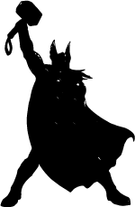 150x229 Thor Silhouettes Silhouettes Of Thor