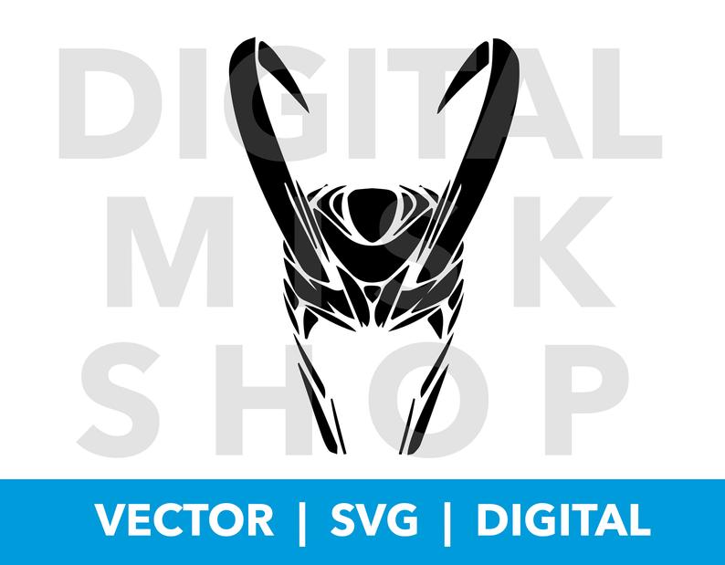 794x619 Loki Vector Thor Silhouette Cricut Cutting Instant Etsy