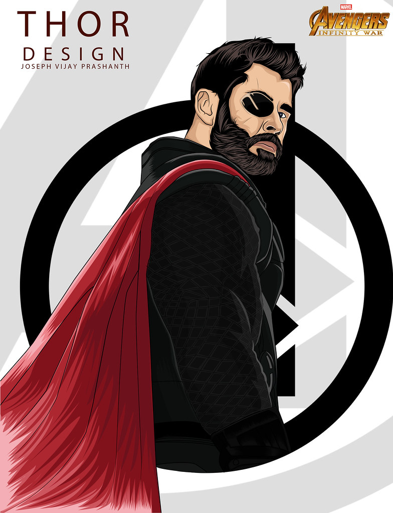 784x1023 Thor Vector Josephvijay Prashanth