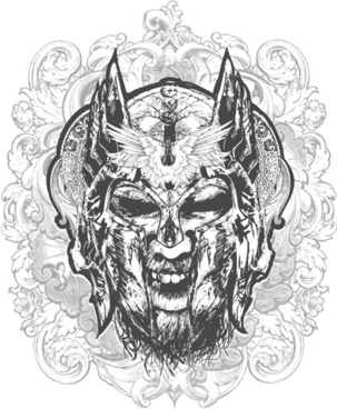 303x368 Vector Odin Thor Free Vector Download