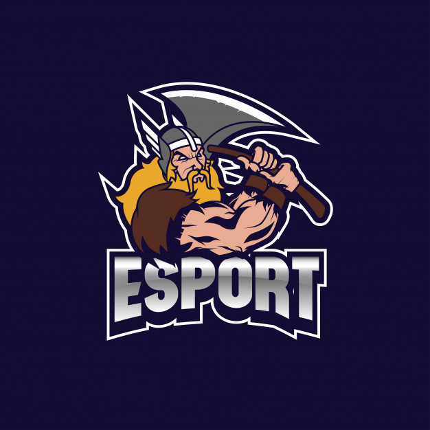 626x626 Viking Thor Logo E Sport Vector Premium Download
