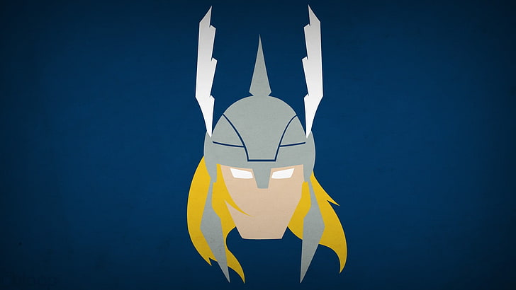 728x410 Hd Wallpaper Marvel Thor Vector Art, Marvel Comics, Hero
