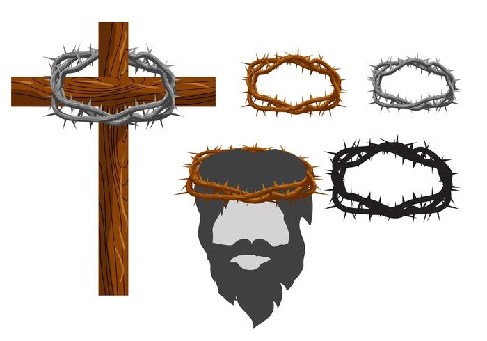 700x490 Crown Of Thorns Free Vector Art