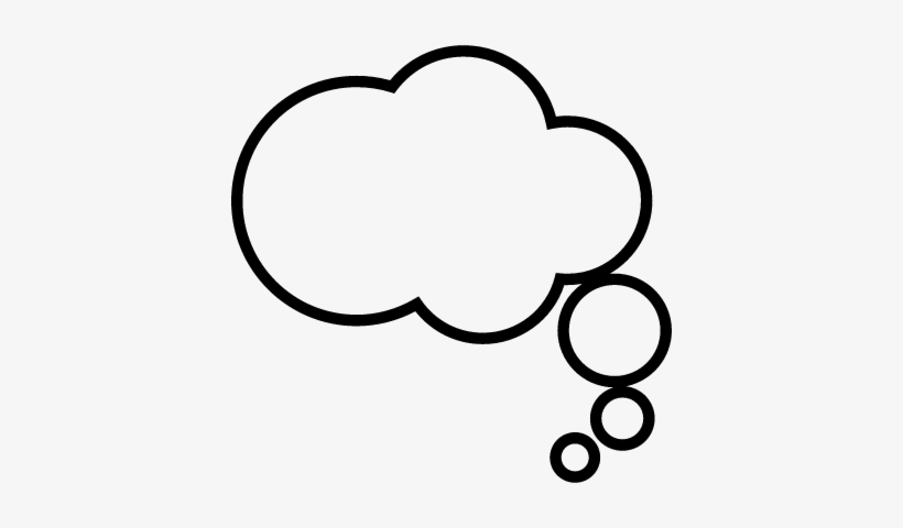 820x480 Thought Bubble Vector