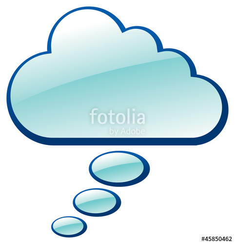 482x500 Cloud Thought Bubble Vector Stock Image And Royalty Free Vector