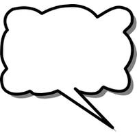200x200 Download Thought Bubble Word Bubble Thought Vector For Clipart Png