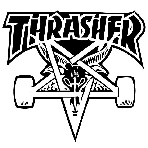 625x624 Thrasher Skate Goat Logos In Thrasher Skate, Skateboard